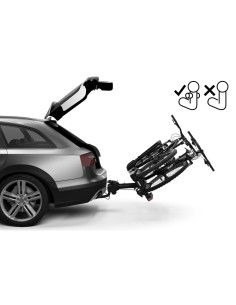 Thule 9655 - Portabicicletas EasyFold XT F 2 2