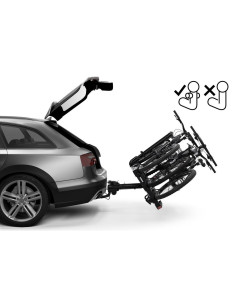 Thule 9665 - Portabicicletas EasyFold XT F 3 2