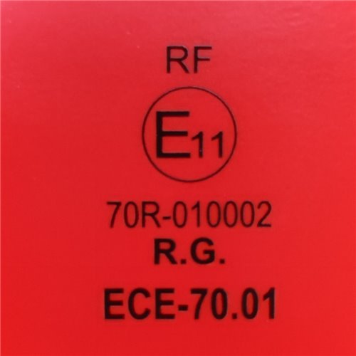 Kit 2 adhesivos vehiculo largo V6 corta 565 x 195 mm