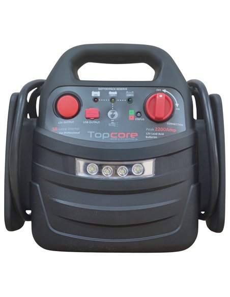 Arrancador de coche 12V 2200A pico