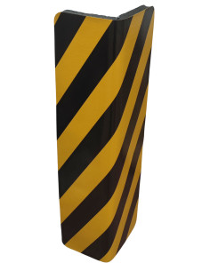 Protector de parking para columna negro/amarillo 2