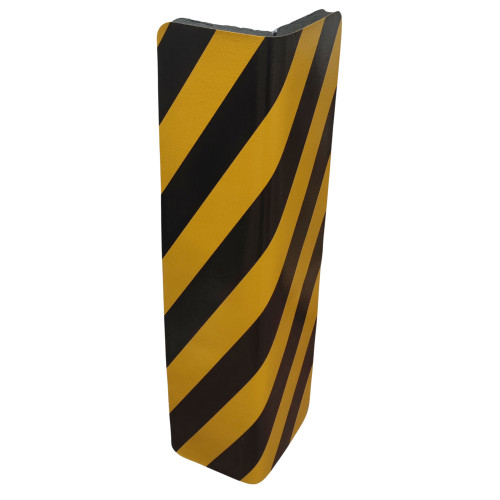 Protector de parking para columna negro/amarillo