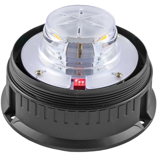 Rotativo led 12/24V magnético homologado R65 de 36 led