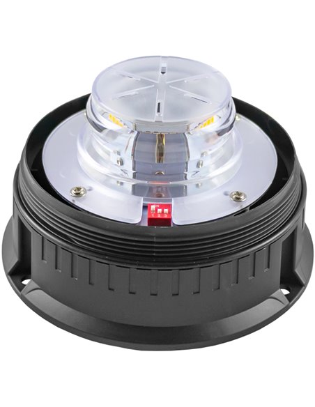 Rotativo led 12/24V magnético homologado R65 de 36 led