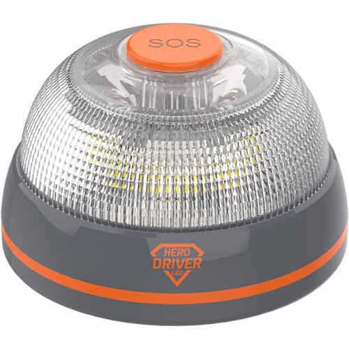 Baliza V16 Conectada HERO DRIVER Homologada DGT 3.0, Conectividad Hasta 2040