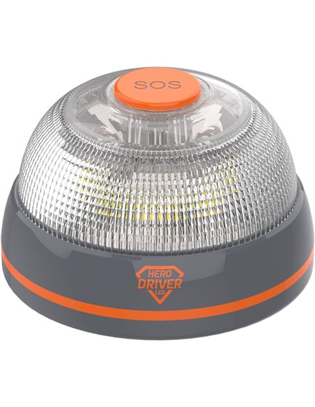 Baliza V16 Conectada HERO DRIVER Homologada DGT 3.0, Conectividad Hasta 2040