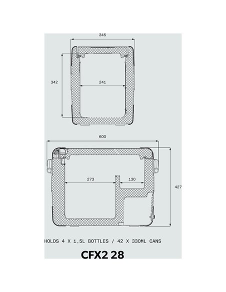Nevera de compresor Dometic CFX2 28  