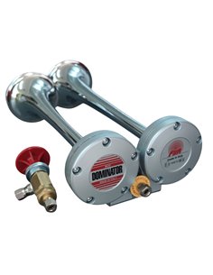 Bocinas neumáticas Fisa Dominator FN2C con válvula de pie 2