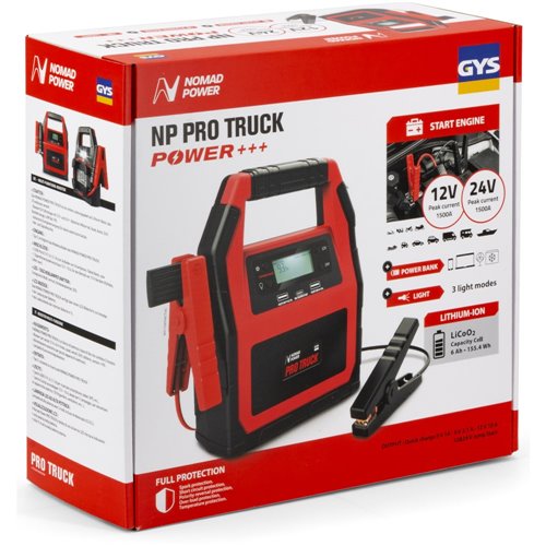 Arrancador de Litio NOMAD POWER PRO TRUCK 12V / 24V