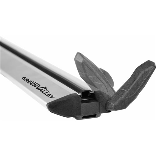 Juego de 2 barras Green Valley Vento aluminio 113 cm