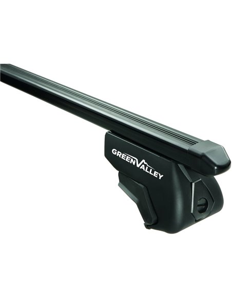 Juego completo de 2 barras acero 135 cm. Easy One SW railing abierto