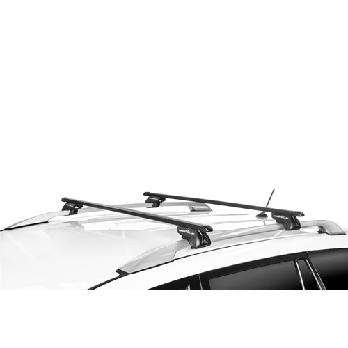 Juego completo de 2 barras acero 135 cm. Easy One SW railing abierto