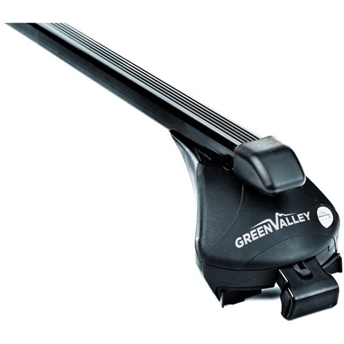 Juego completo de 2 barras y kit premontado de acero Easy One Quick 107 cm.