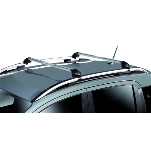 Juego de 2 barras de aluminio Free Line 80 a 110 cm. railing abierto