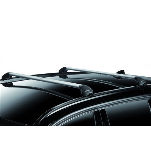 Juego de 2 barras de aluminio Free Line 80 a 110 cm. railing integrado