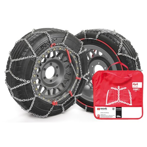 Cadenas de nieve de 16 milímetros 4X4 talla 410