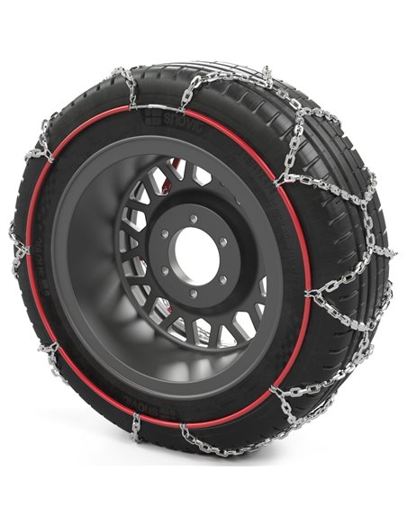 Cadenas de nieve de 16 milímetros 4X4 talla 370 Cadenas de nieve de 16 milímetros 4X4 talla 370