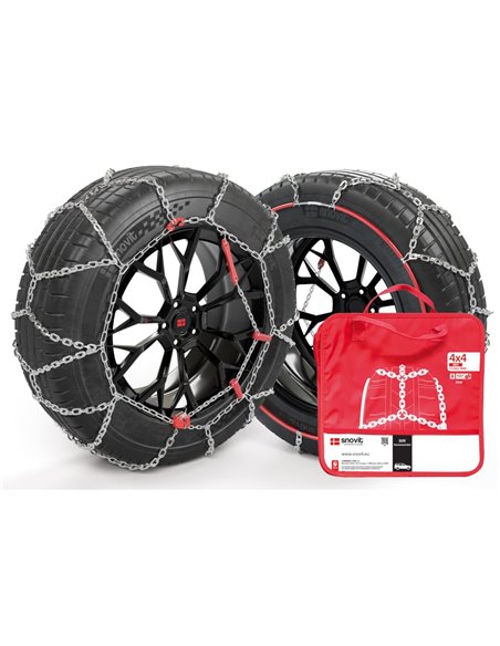 Cadenas de nieve de 13 milímetros SUV talla 370 Cadenas de nieve de 13 milímetros SUV talla 370