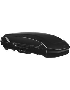Thule Motion 3 M, Cofre portaequipajes de techo 390L Negro Brillante