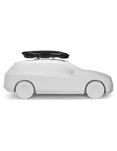 Thule Motion 3 XL Low, Cofre portaequipajes de techo 400L Negro Brillante 2