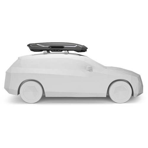 Thule Motion 3 XL Low, Cofre portaequipajes de techo 400L Titan Brillante