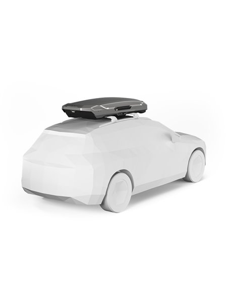 Thule Motion 3 XL Low, Cofre portaequipajes de techo 400L Titan Brillante
