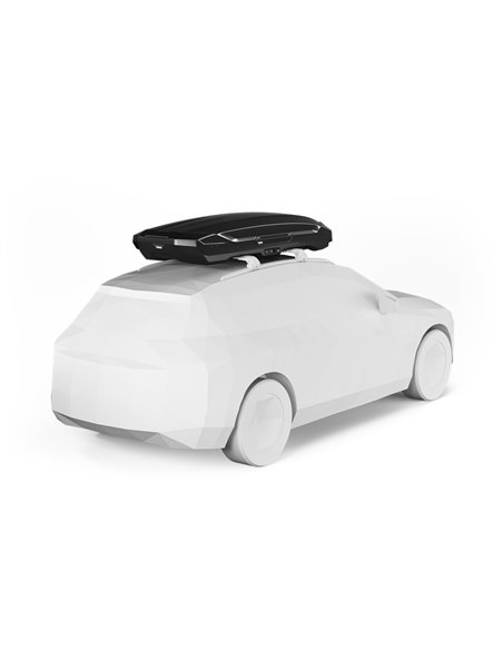 Thule Motion 3 XXL Low, Cofre portaequipajes de techo 480L Negro Brillante