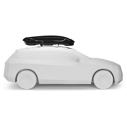 Thule Motion 3 XL, Cofre portaequipajes de techo 500L Negro Brillante