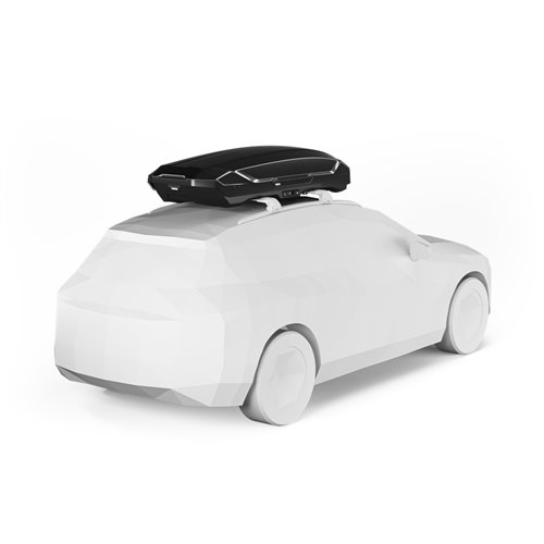 Thule Motion 3 XL, Cofre portaequipajes de techo 500L Negro Brillante