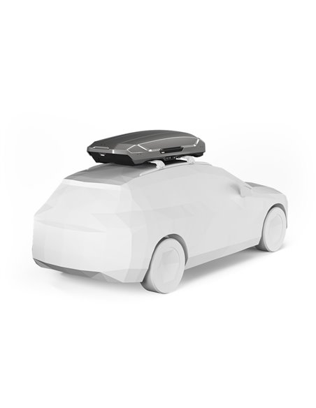 Thule Motion 3 XL, Cofre portaequipajes de techo 500L Titan Brillante