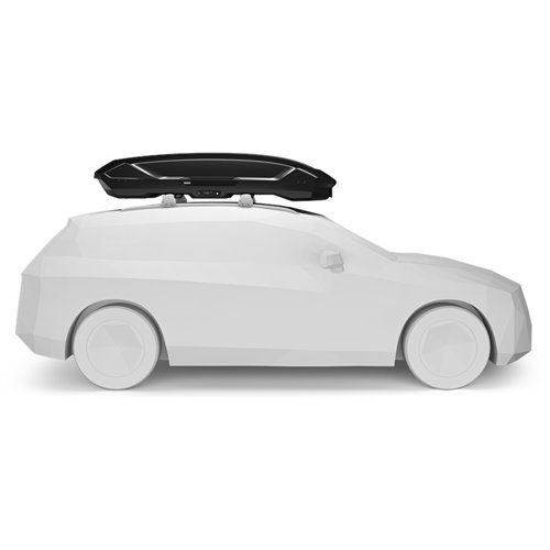 Thule Motion 3 XXL, Cofre portaequipajes de techo 590L Negro Brillante