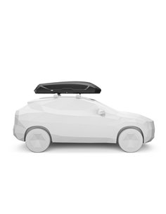 Thule Pulse 2 XL, Cofre portaequipajes de techo 500L Negro Mate 2