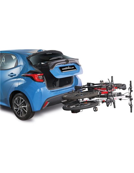 Portabicicletas bola de remolque Green Discovery 2 - 2 Bicis / E-Bike | 60 Kg
