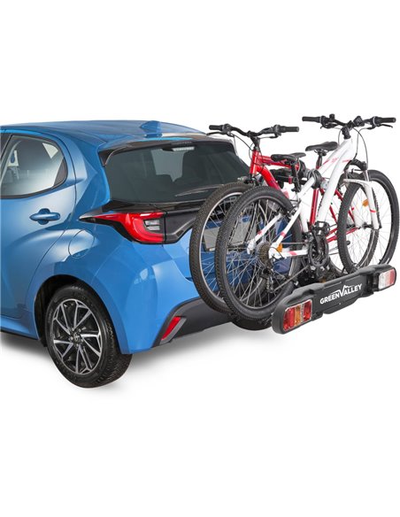 Portabicicletas bola de remolque Green Discovery 2 - 2 Bicis / E-Bike | 60 Kg
