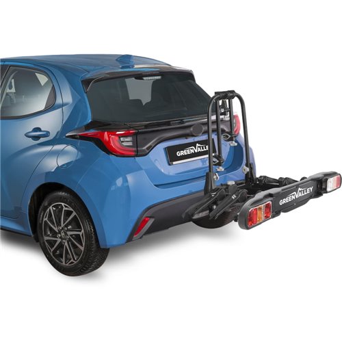 Portabicicletas bola de remolque Green Discovery 3 - 3 Bicis / 2 E-Bike | 60 Kg
