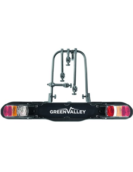 Portabicicletas bola de remolque Green Discovery 3 - 3 Bicis / 2 E-Bike | 60 Kg
