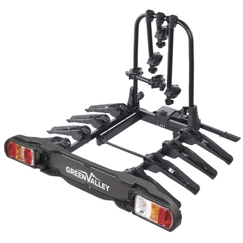 Portabicicletas Bola de Remolque Green Discovery 4 - 4 Bicis / 2 E-Bike | 60 Kg