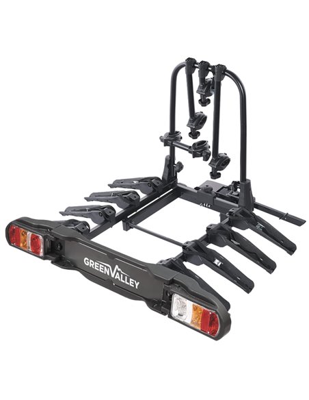 Portabicicletas Bola de Remolque Green Discovery 4 - 4 Bicis / 2 E-Bike | 60 Kg