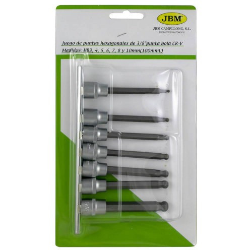 JBM 50982 Juego de puntas de bola