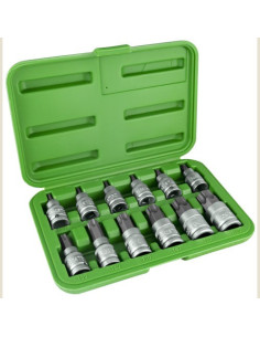 JBM 51261 Set 12 piezas 1/2" punta torx 2
