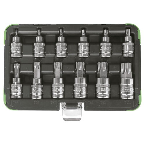 JBM 53103 Set 12 piezas 1/2" punta torx