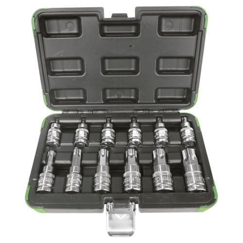 JBM 53103 Set 12 piezas 1/2" punta torx