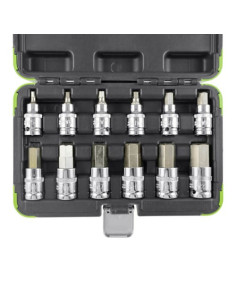JBM 53105 Set 12 piezas 1/2" punta hexagonal 2