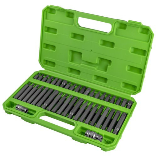 JBM 50983 Estuche de 42 piezas para tornillos hex, 12 cantos y torx