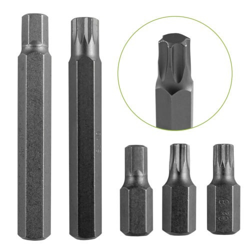 JBM 50983 Estuche de 42 piezas para tornillos hex, 12 cantos y torx