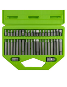 JBM 50985 Estuche de 42 piezas para tornillos de 12 y 6 cantos - inviolable 2