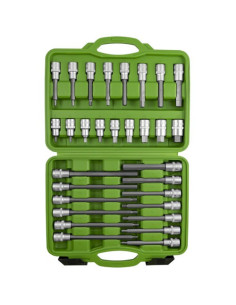 JBM 52604 Estuche de puntas para tornillos hexagonales 30 piezas 2