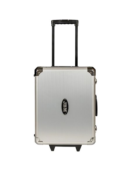 Caja de herramientas de 159 piezas vasos hexagonales JBM 53159 maletín de aluminio Caja de herramientas de 159 piezas vasos hexagonales JBM 53159 maletín de aluminio