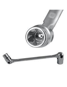 JBM 50622 Estuche con 4 llaves de vaso articuladas torx 2