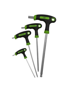JBM 52684 Set de 9 llaves allen en forma de "t" 2